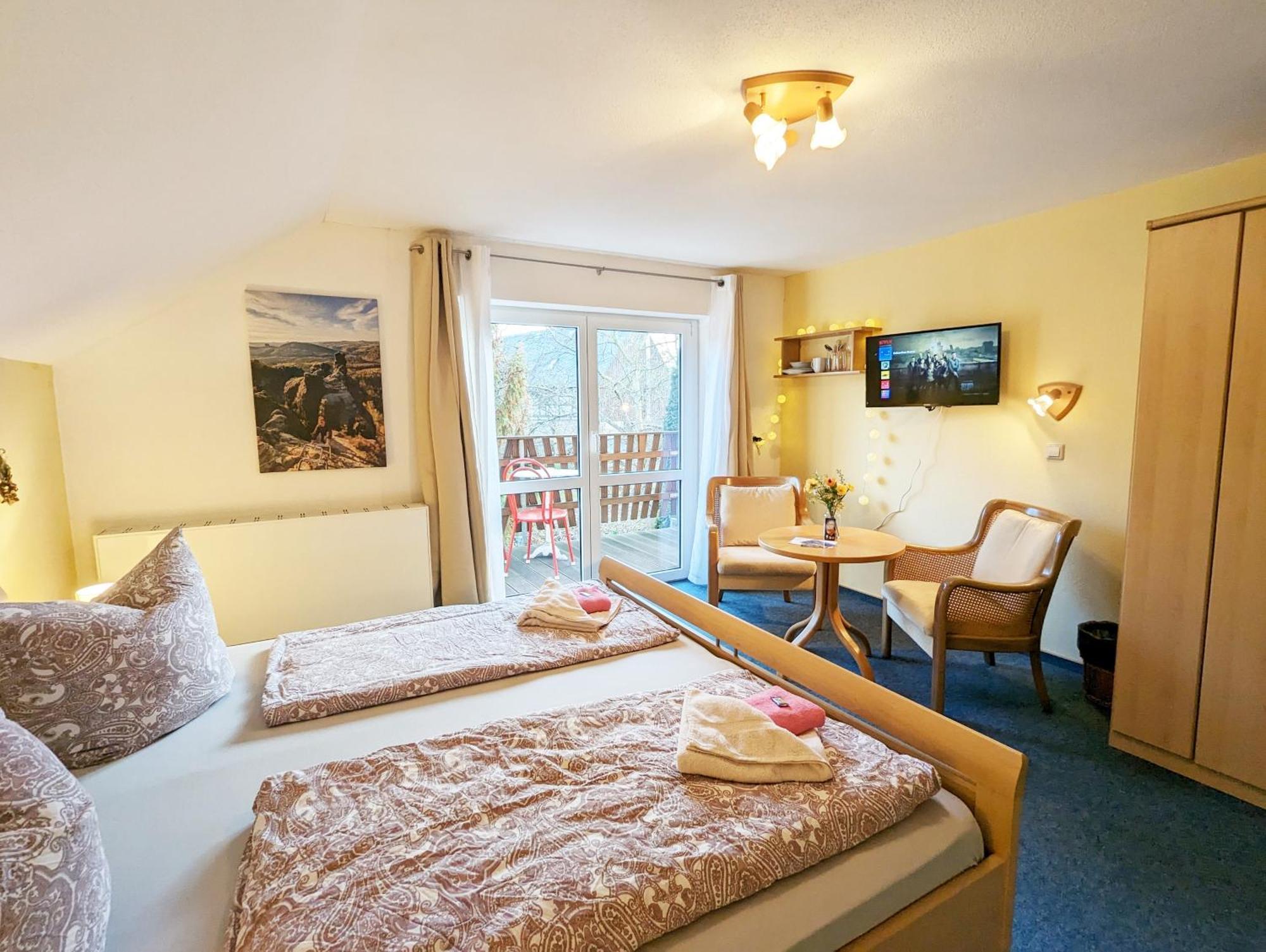 Appartamento L9 - Urlaubsmagie - Balkon & Direkt Am Wanderweg Sebnitz Esterno foto